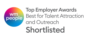 Top Employer Award shortlisted for best talent attraction and outreach